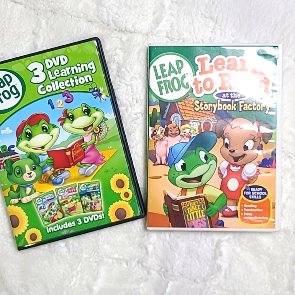 4 DVD Set Leap Frog